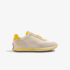 [746SFA0005] Women's L-Spin Leather and Textile Trainers
