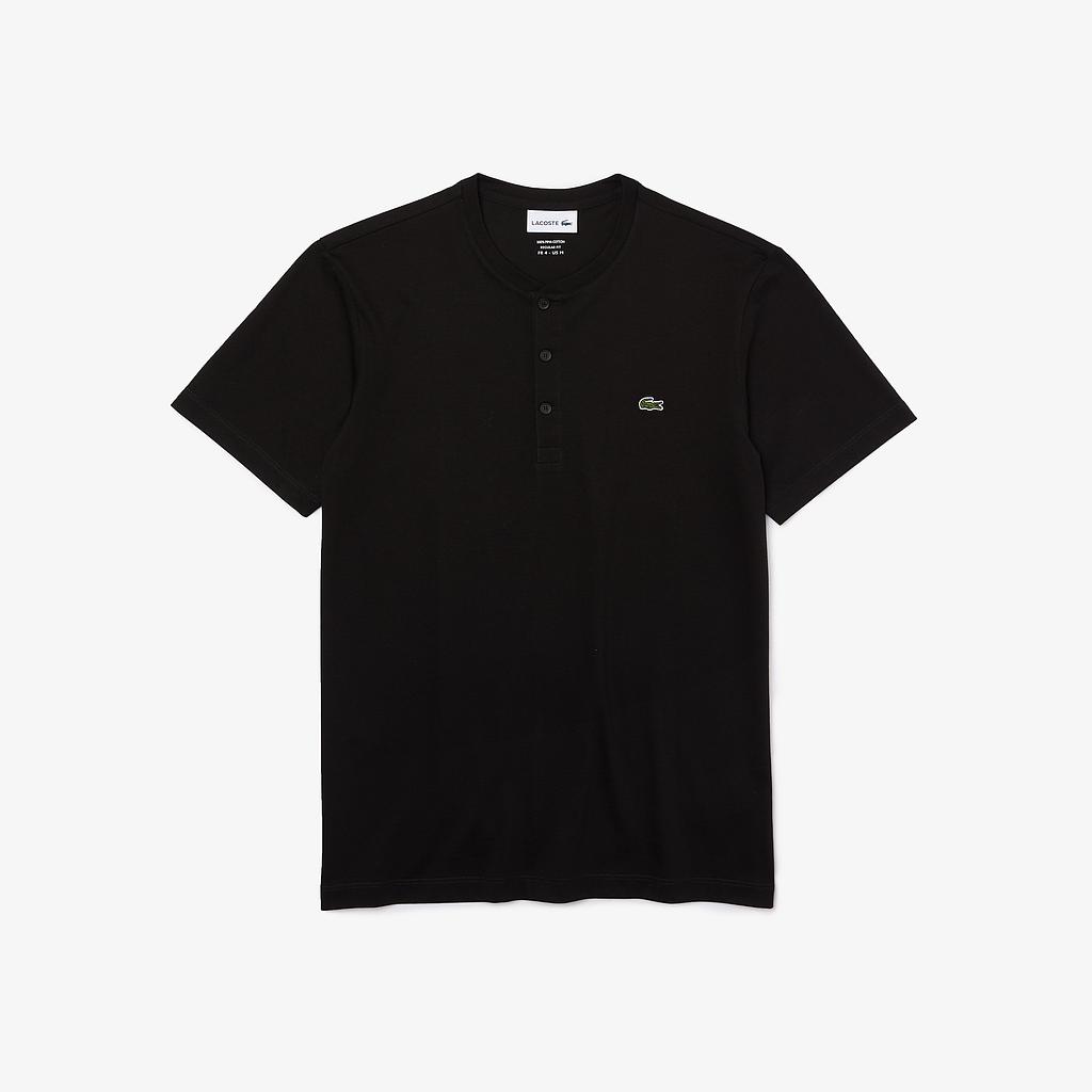 Men's Pima Cotton Henley T-Shirt
