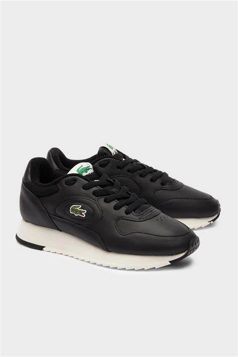 [746SFA0011] Linetrack Leather Trainers