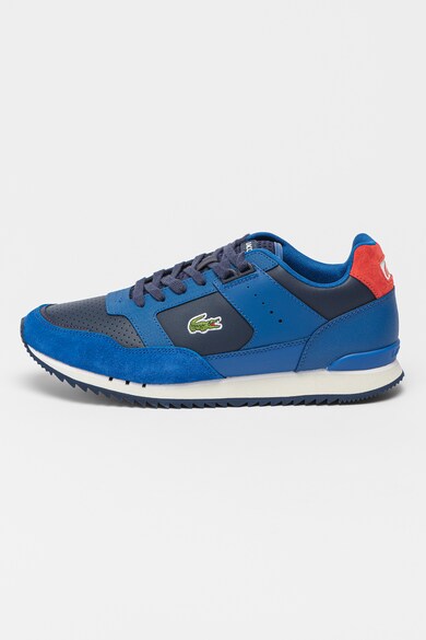 [745SMA0011] Men's Lacoste Partner Piste Leather Trainers