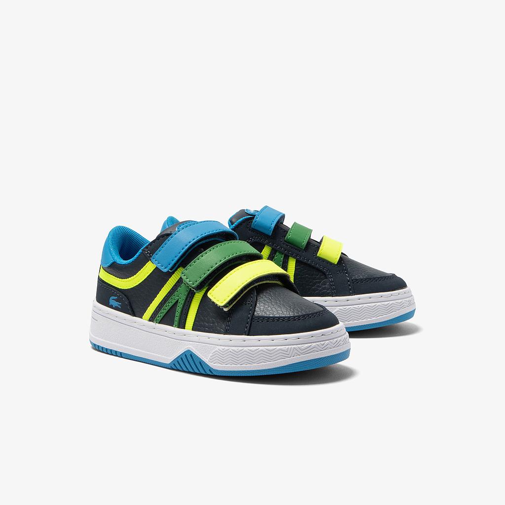Infants' Lacoste L001 Synthetic Tricolour Trainers