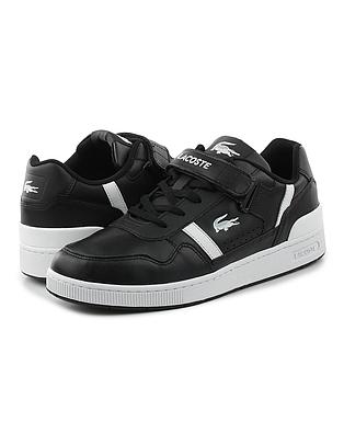 Men T-Clip Velcro Leather Sneakers