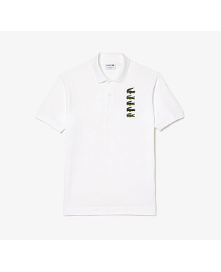 Men's Croc Badge Piqué Polo