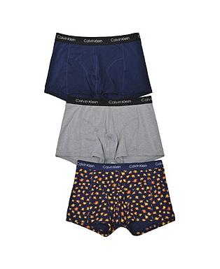 Men's  Branded Jersey Trunk 3-Pack