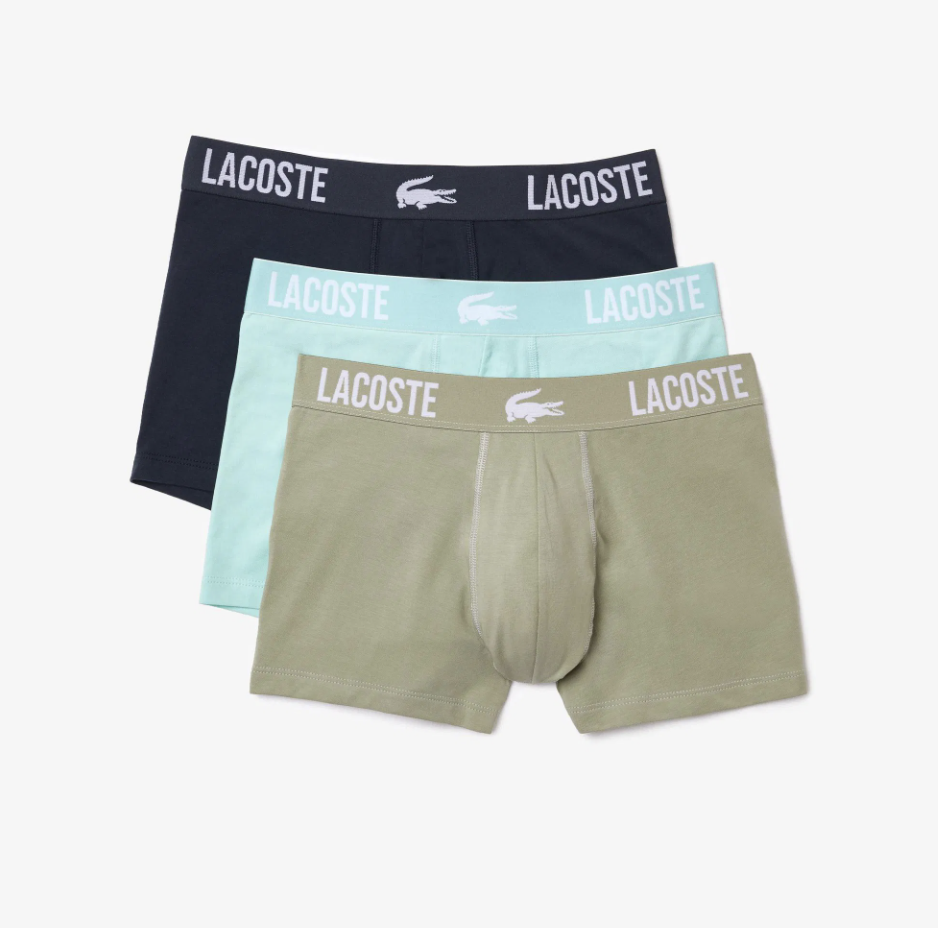 Men's  Branded Jersey Trunk 3-Pack