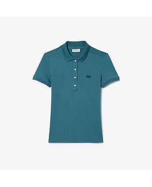 Women's Slim Fit Stretch Cotton Piqué Polo