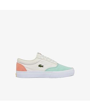 Women's Jump Serve Lace Canvas Color-Pop Sneakers