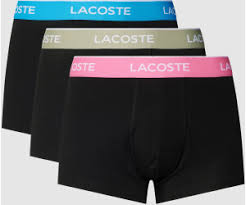 Men's Constrast Waist Trunks 3-Pack