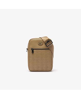 Men's Embossed Monogram Satchel