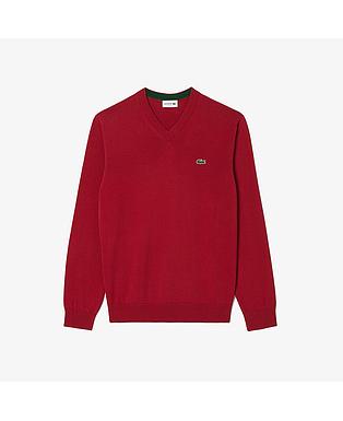 Men's V-neck Organic Cotton Sweater