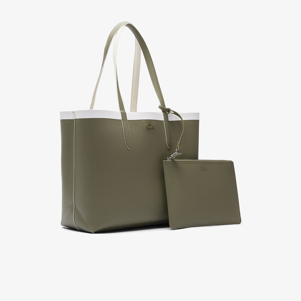 Anna Reversible Tote with Pouch