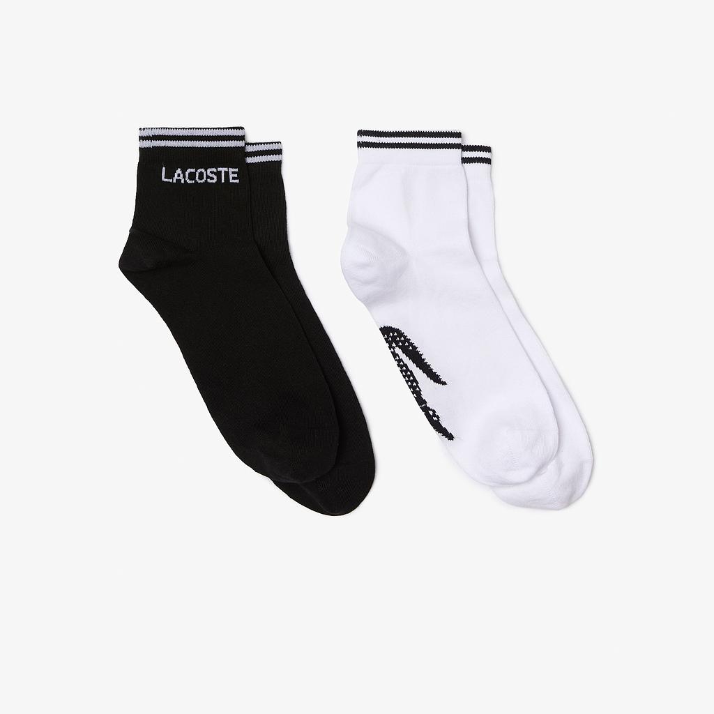 Unisex Lacoste Sport Low Cotton Sock 2-Pack
