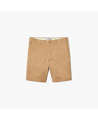 Men's Slim Fit Stretch Cotton Bermuda Shorts