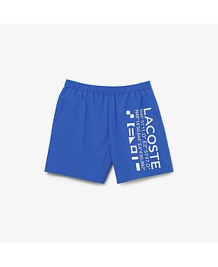 Men's Nautical Print Swim Shorts
