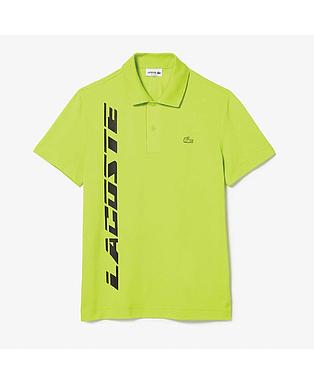 Men's Regular Fit Branded Piqué Polo
