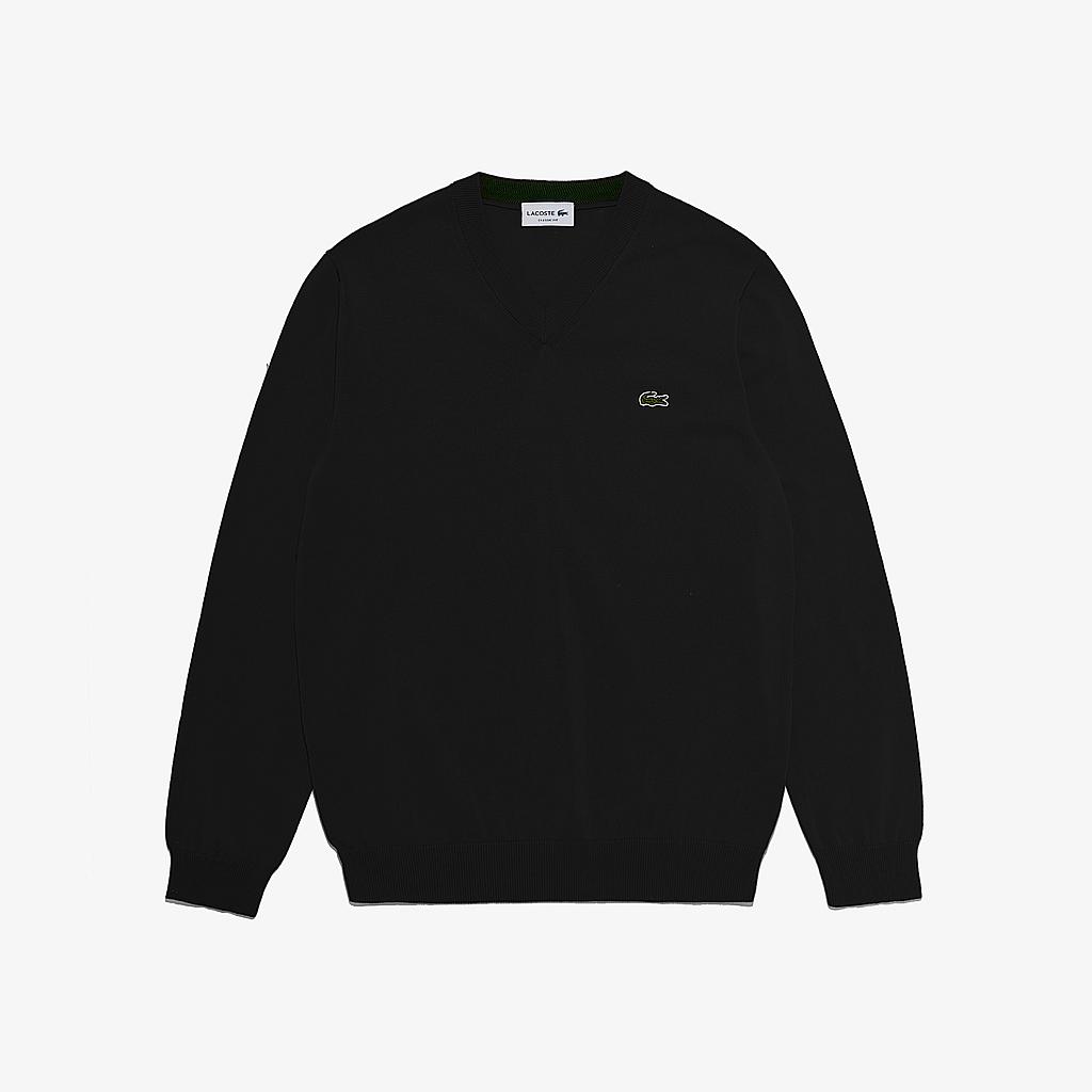 Men's V-neck Organic Cotton Sweater