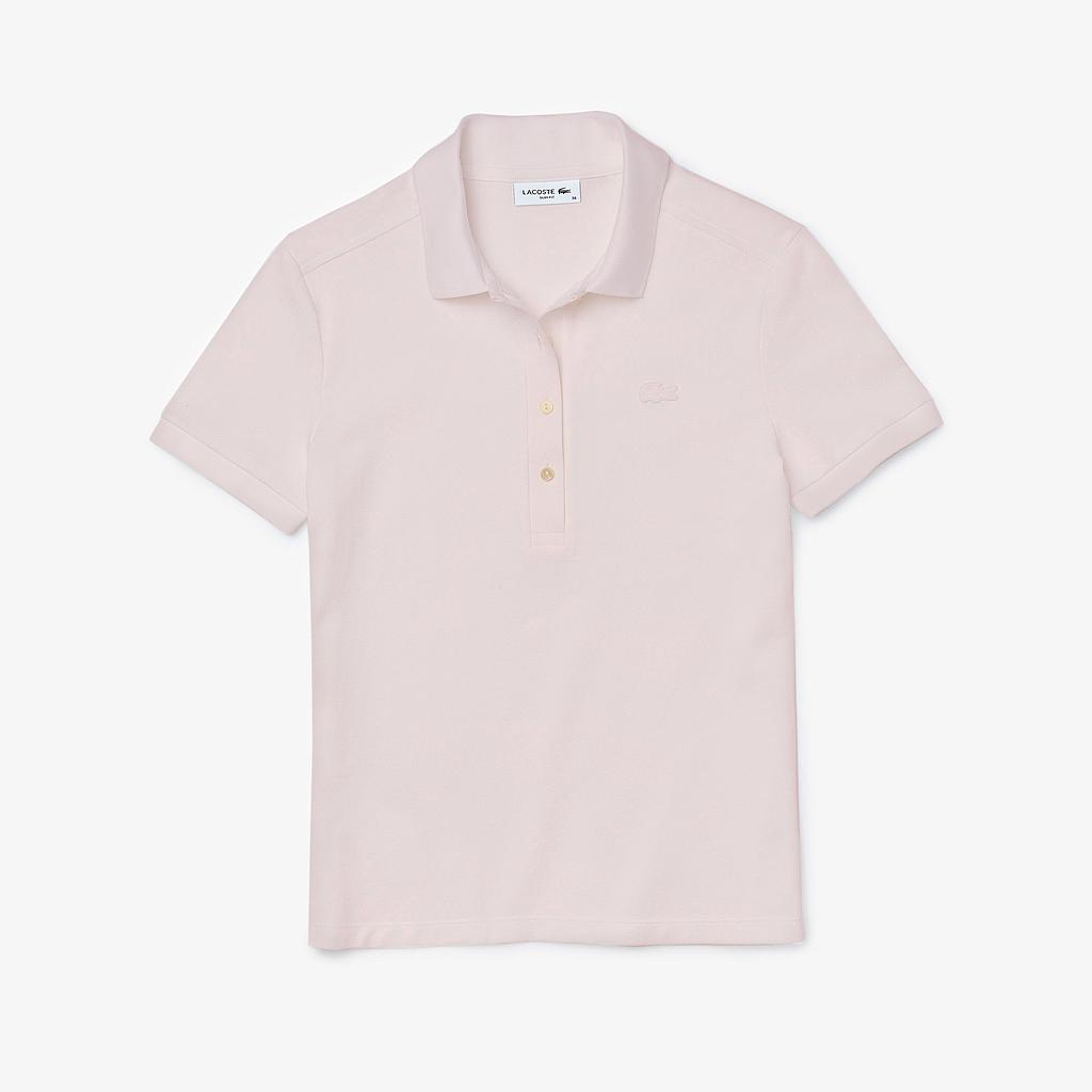Women's Slim Fit Stretch Cotton Piqué Polo