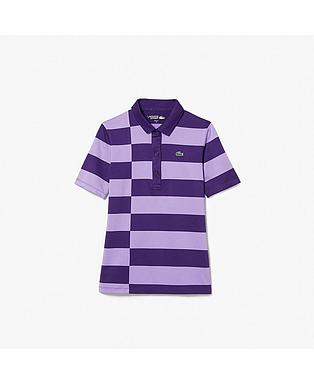 Women's Sport Striped Jersey Golf Sweater