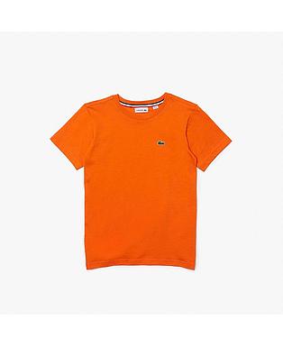 Kids' Crew Neck Cotton Jersey T-shirt