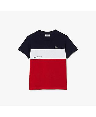 Kids' Colorblock Cotton Jersey T-Shirt