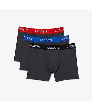 Men's Striped Waist Microfiber Trunk 3-Pack