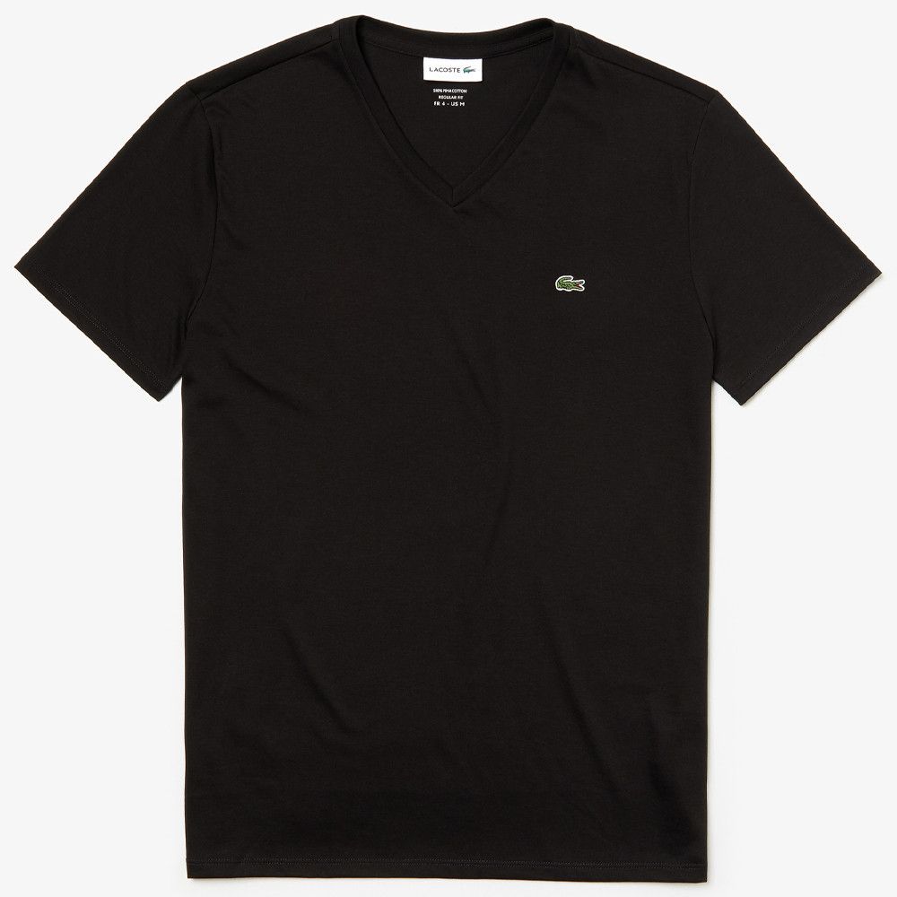 Men's V-Neck Pima Cotton Jersey T-Shirt