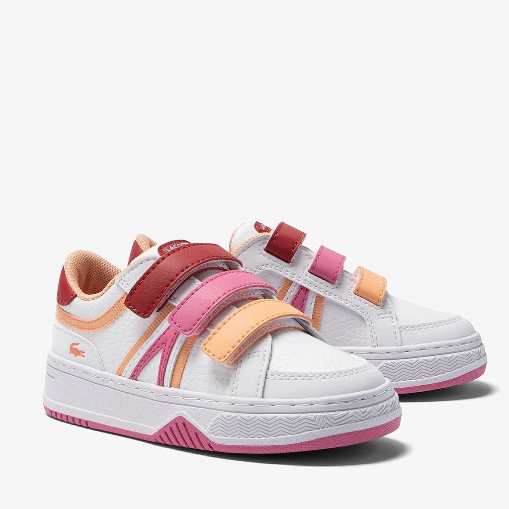 Infants' Lacoste L001 Synthetic Tricolour Trainers