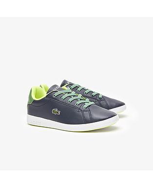 Children's Lacoste Graduate Synthetic Trainers