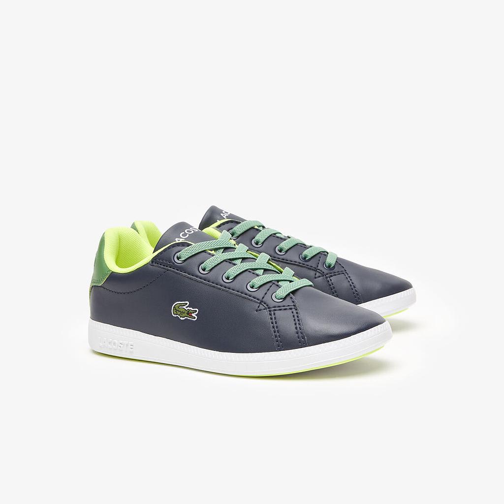 Children's Lacoste Graduate Synthetic Trainers