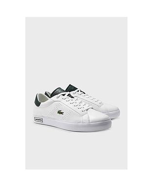 Men's Powercourt 2.0 Leather Heel-Pop Sneakers