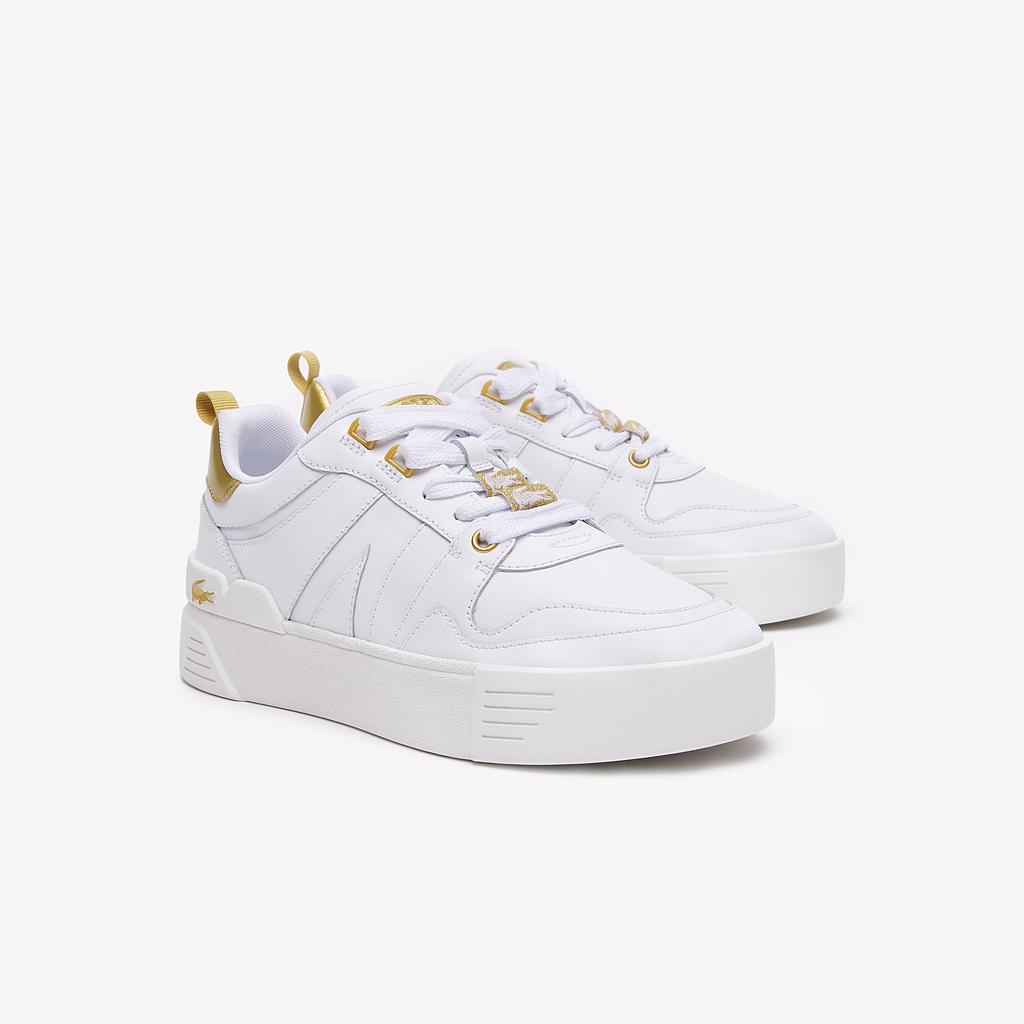 [745CFA0032] Women's L002 Leather Sneakers