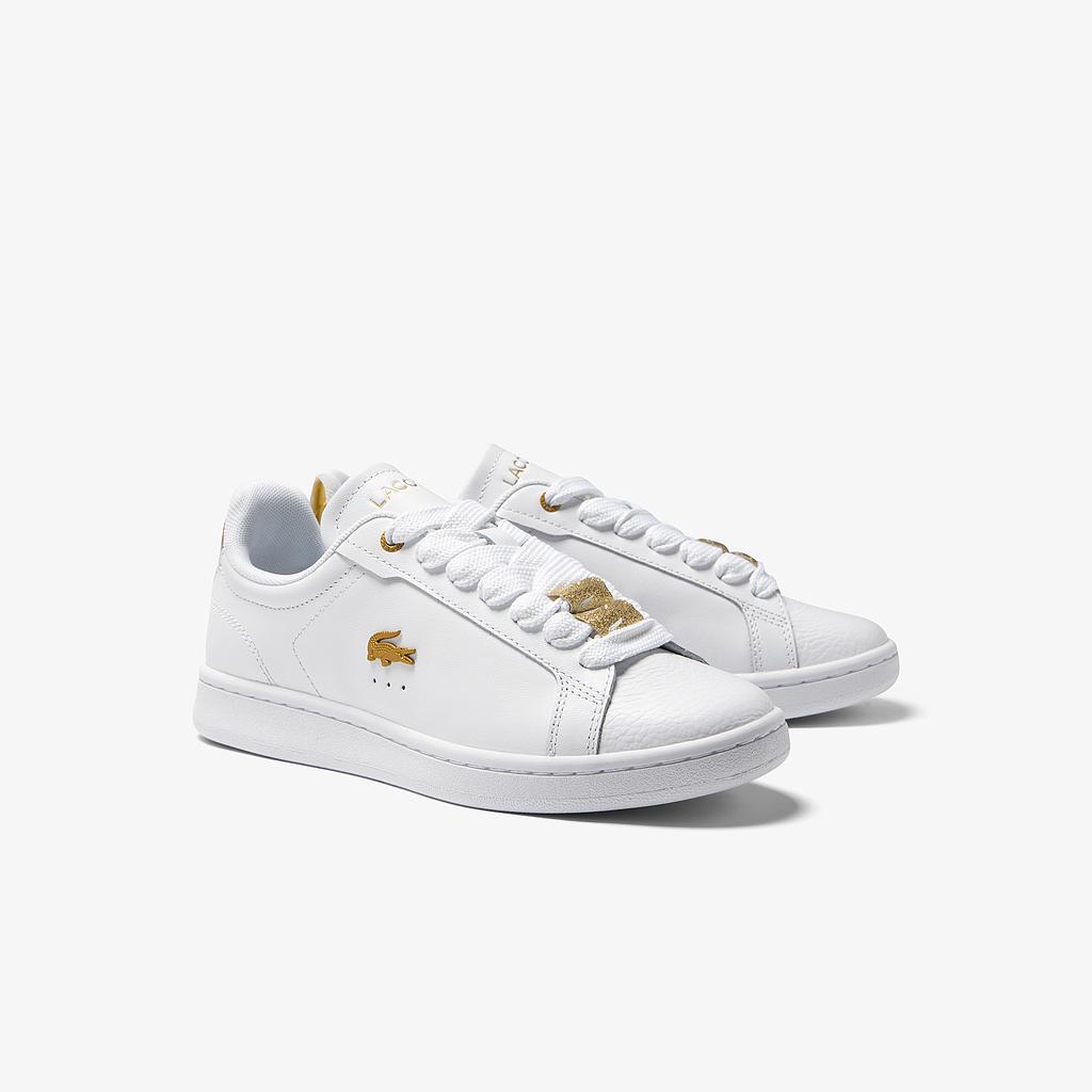 Women's Carnaby Pro Leather Metallic Detailing Trainers