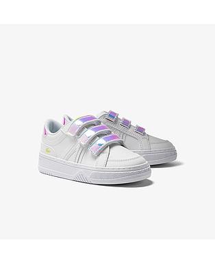 [745SUI0006] Infants' Lacoste L001 Synthetic Colour Block Trainers