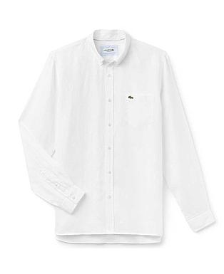Men's Regular Fit Linen Shirt - Men's Button Down Shirts