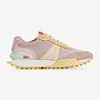 Women's Lacoste L-Spin Deluxe Leather Colour-Block Trainers