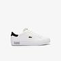 Men's Powercourt Logo Tongue Leather Sneakers