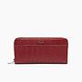 Unisex Chantaco Zipped Piqué Leather Large Wallet