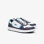 Men's Lacoste T-Clip Leather Colour Block Trainers